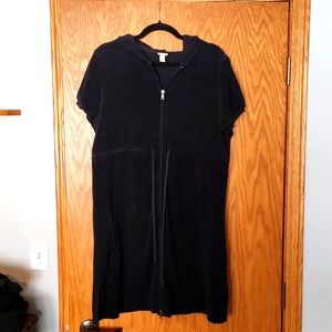 Black swimsuit cover up, Venezia, size 14/16 women from Lane Bryant.
